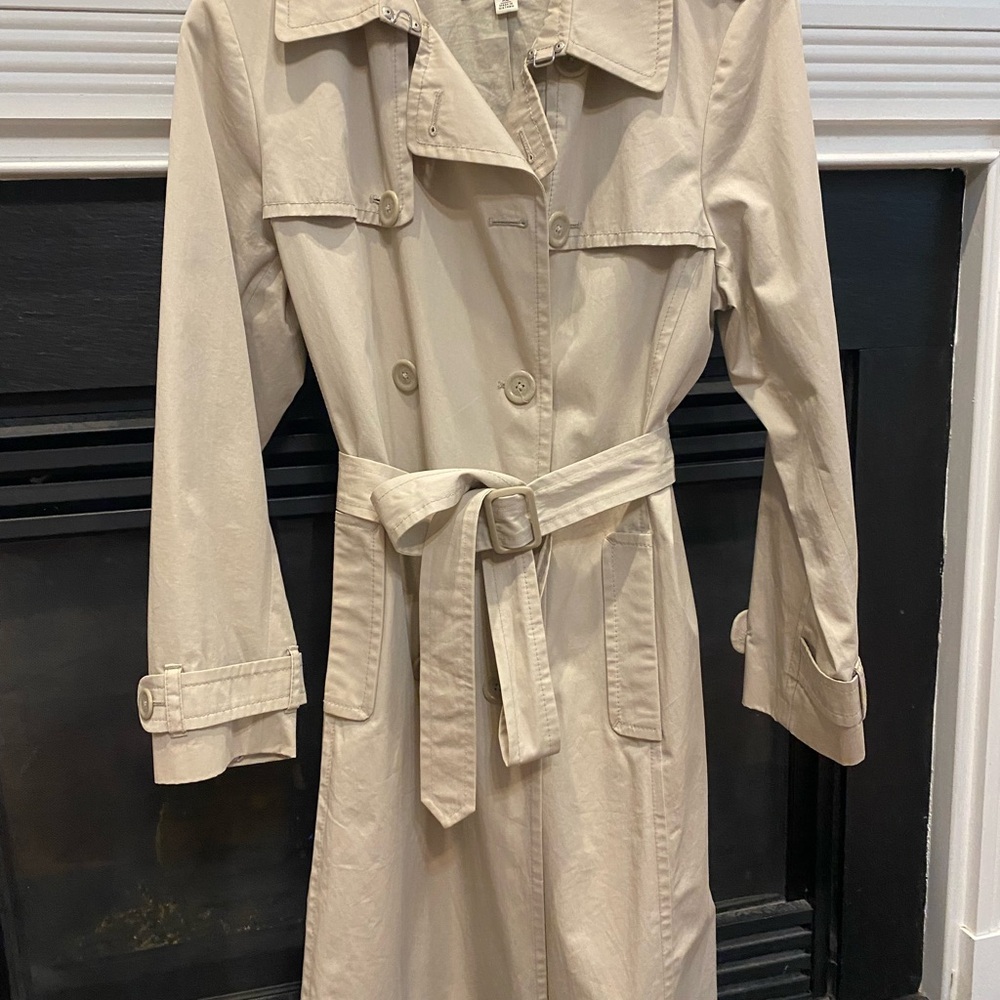 Banana Republic Beige Trench Coat